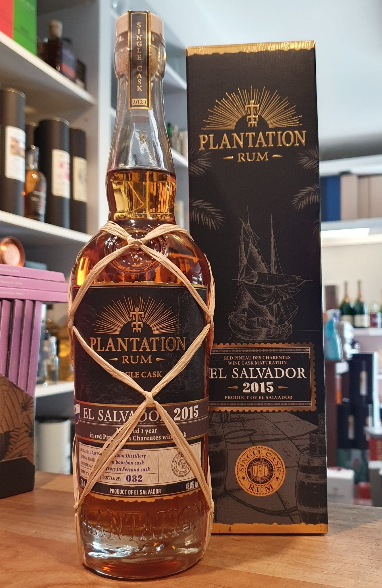 Plantation El Salvador 2015 2023 Ingenio pdcr Finish XO 0,7l 48,8 % vol. single cask Rum