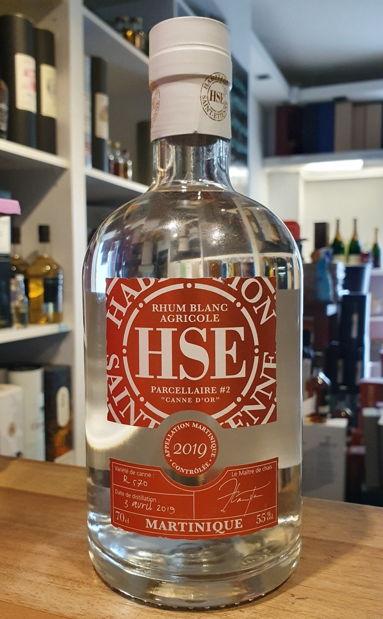 HSE 2019 Canne D'or Parcellaire #2 bílý Agricole Rum 55% vol. 0,7l bílý rum