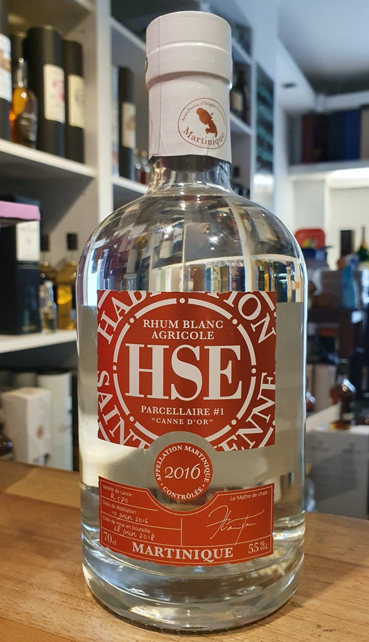 HSE 2016 Canne D'or Parcellaire #1 weiss Agricole Rum 55% vol. 0,7l Rhum blanc - inn-out-shop