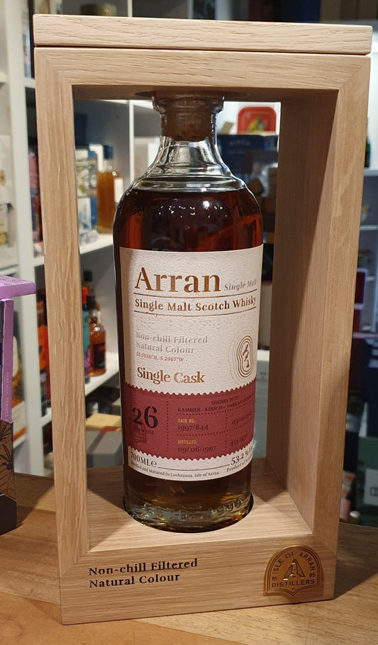 Arran 1997 26y Single Cask 2023 0,7l 53,2 % vol. 100th Kammer Kirsch Germany exclusiv Whisky - inn-out-shop