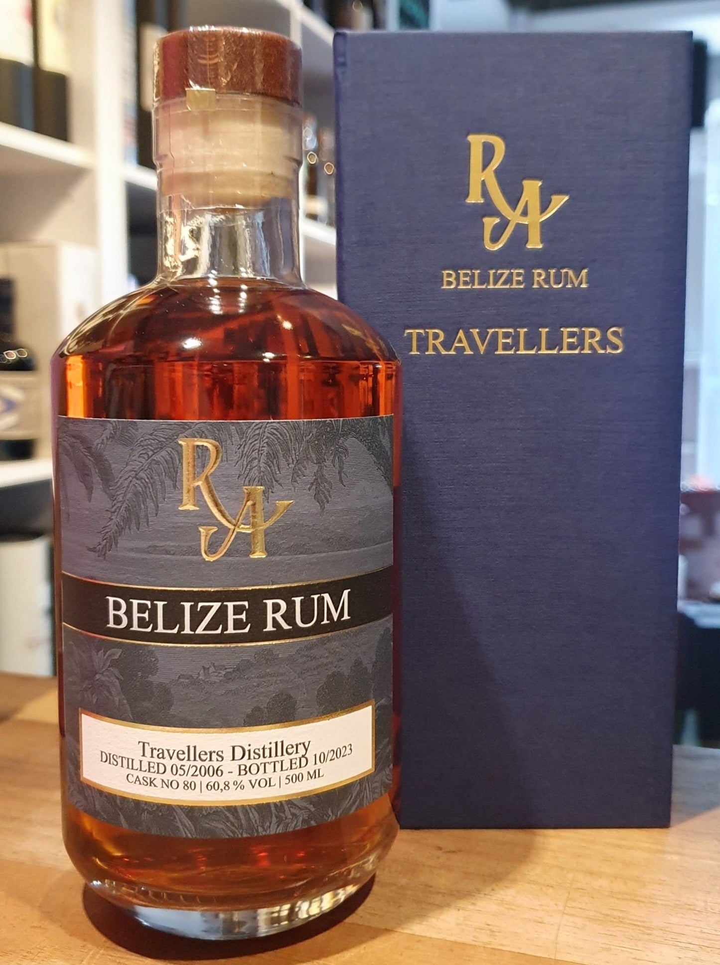txt
RA Belize 2006 2023 W Travellers dist. 0,5l 60,8% vol. #80 single cask Rum Artesanal - inn-out-shop