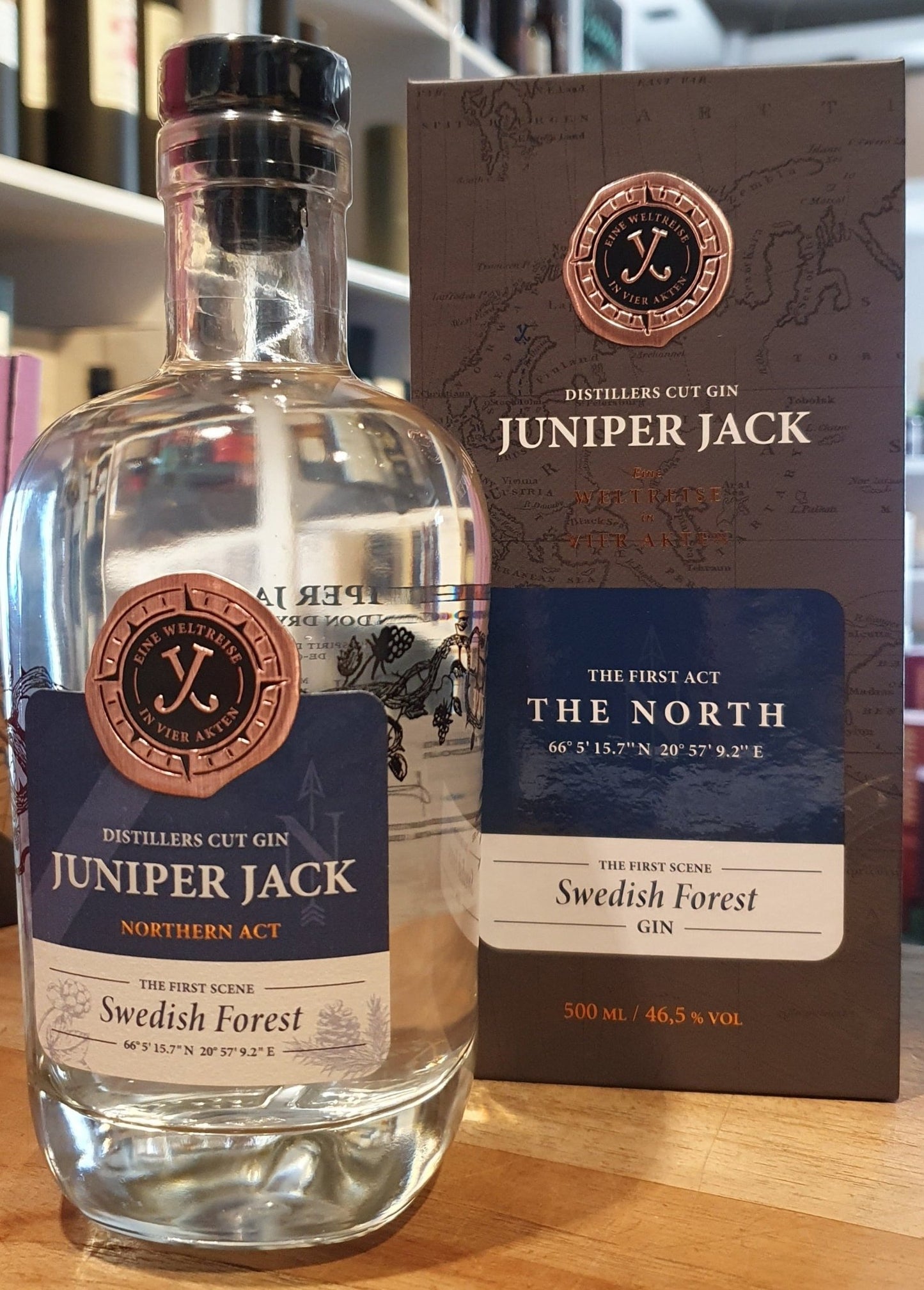 Juniper Jack Swedish Forest Northern Act 1 Distillers cut 0,5l 46,5% vol. - inn-out-shop