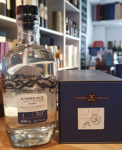 Juniper Jack Swedish Forest Northern Act 1 Distillers cut 0,5l 46,5% vol. - inn-out-shop