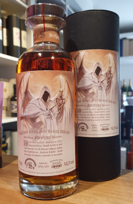 Aberfeldy 2013 2023 Archangel 3 CS Signatory Vintage 0,7l 58,7 % vol. Whisky Highland Single First Fill Oloroso Sherry Butts