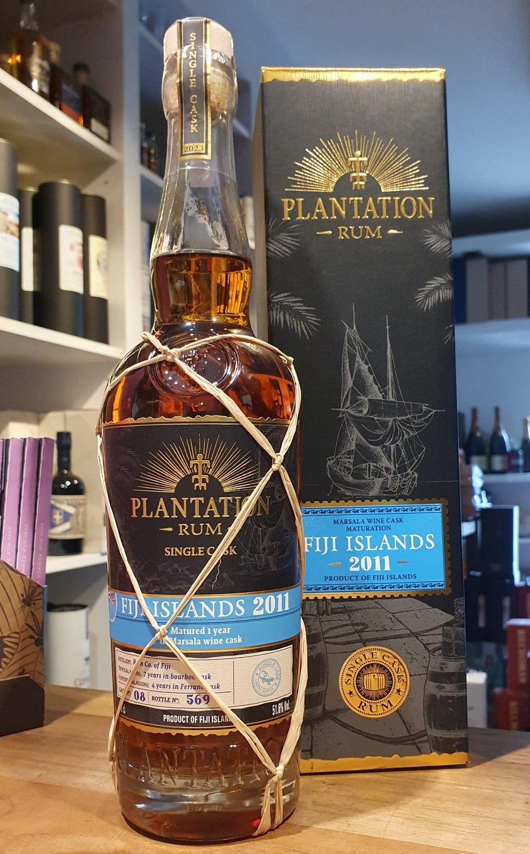 Plantation Fiji 2011 2023 Marsala Finish XO 0,7l 51,6 % vol. single cask Rum kw