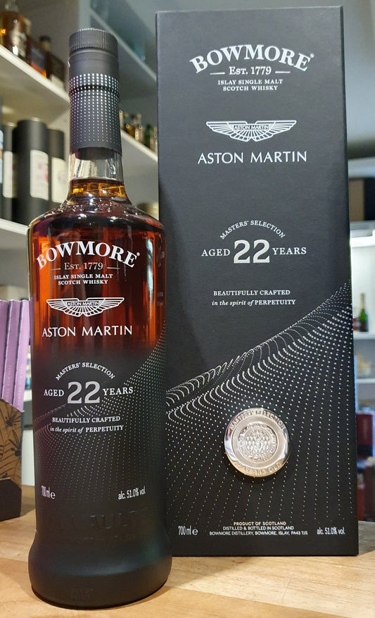Bowmore 22 Aston Martin Edition 2023 Whisky 0,7l 51?% vol. "Masters‘ Selection"