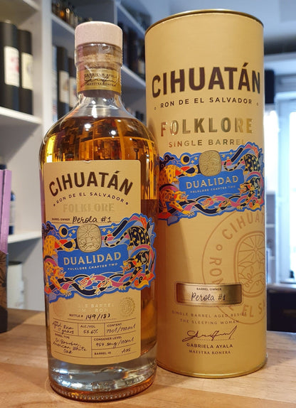 Ron Cihuatan Folklore Dualidad Chapter two 2 #2 2023 18y Single cask barrel 0,7l 53,4? % vol. Rum el salvador