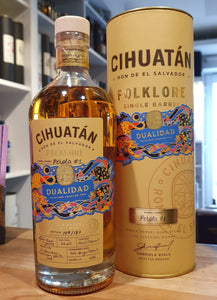 Cihuatan Folklore Dualidad 2023 18y #2 Single cask 0,7l 53,4 % vol. Rum el salvador excl. Perola 2 #N32