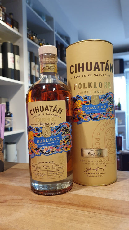 Ron Cihuatan Folklore Dualidad Chapter two 2 #1 2023 17y Single cask 0,7l 53,63? % vol. Rum el salvador