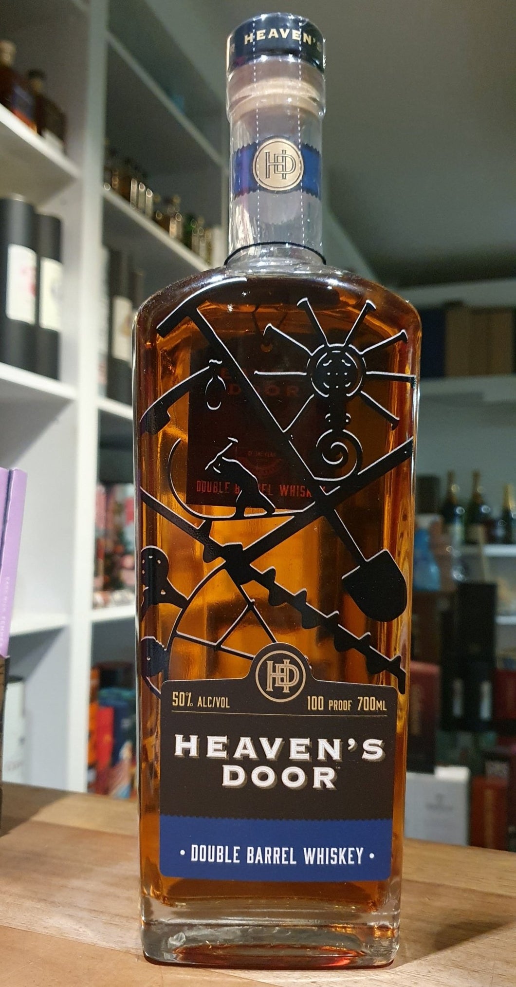 Heaven‘s Door Double Barrel Whiskey 0,7l 50% vol. Bob Dylon Straight