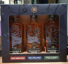 Load image into Gallery viewer, Heaven‘s Door Trio Pack tasting Straight Rye Whiskey 3x 0,2l 46-50% vol. Bob Dylon
