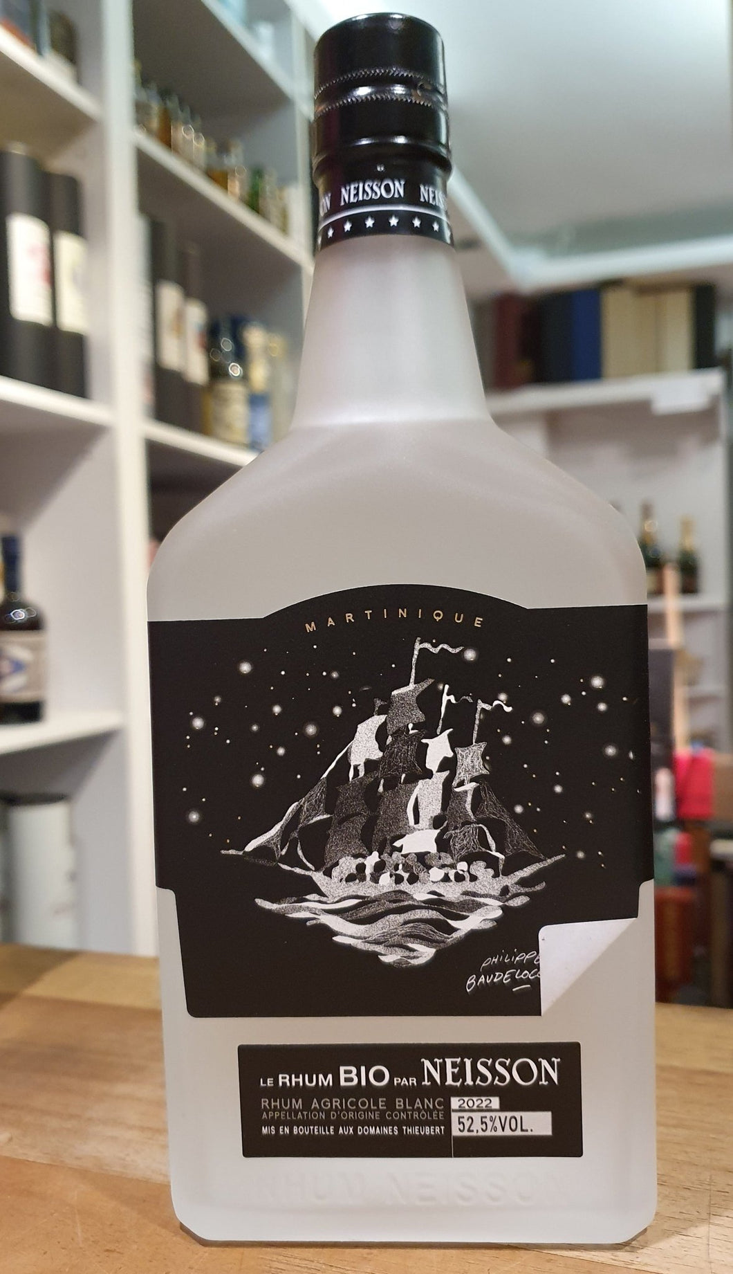 Neisson blanc Bio par 2022 OHNE Holzrahmen 52,5% vol. 0,7l Rum Agricole Rhum Martinique AOC Le Rum Limited Edition sb 