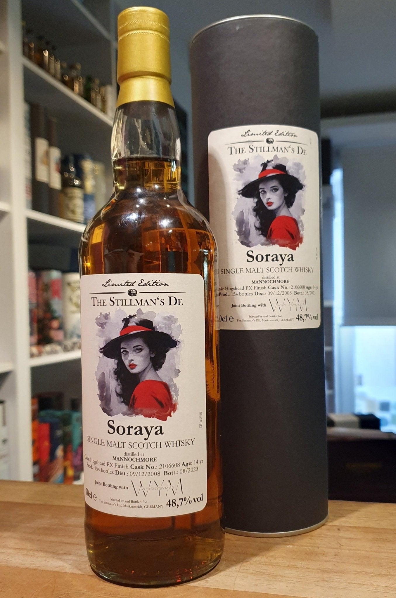 Mannochmore 2008 2023 Soraya 14 years The Stillman 0,7l 48,7% vol. Whisky single cask - inn-out-shop