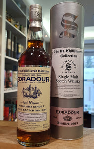 Edradour 2013 2023 Signatory Vintage 0,7l 46% vol. Whisky unchillfiltred collection #281, 282, 283,284