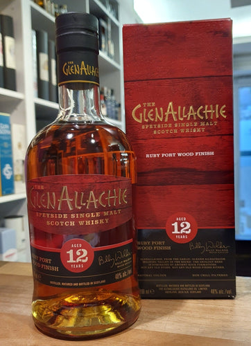 Glenallachie 12 Ruby Port 48%vol. 0,7l Whisky  Limitiert auf ..   Flaschen.