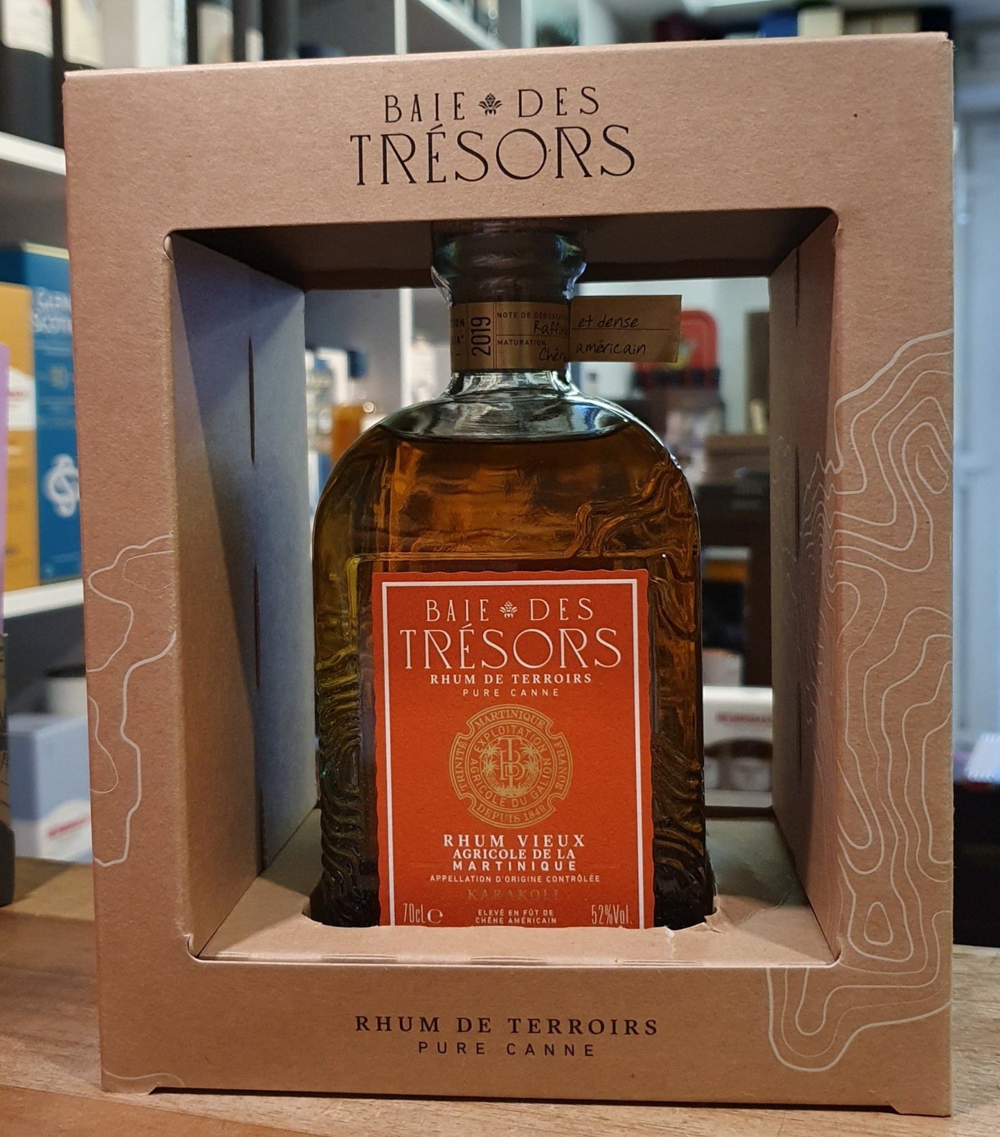 Baie des Tresors Karakoli 2019 52 % vol. 0,7l rum Martinique aged agricole rum