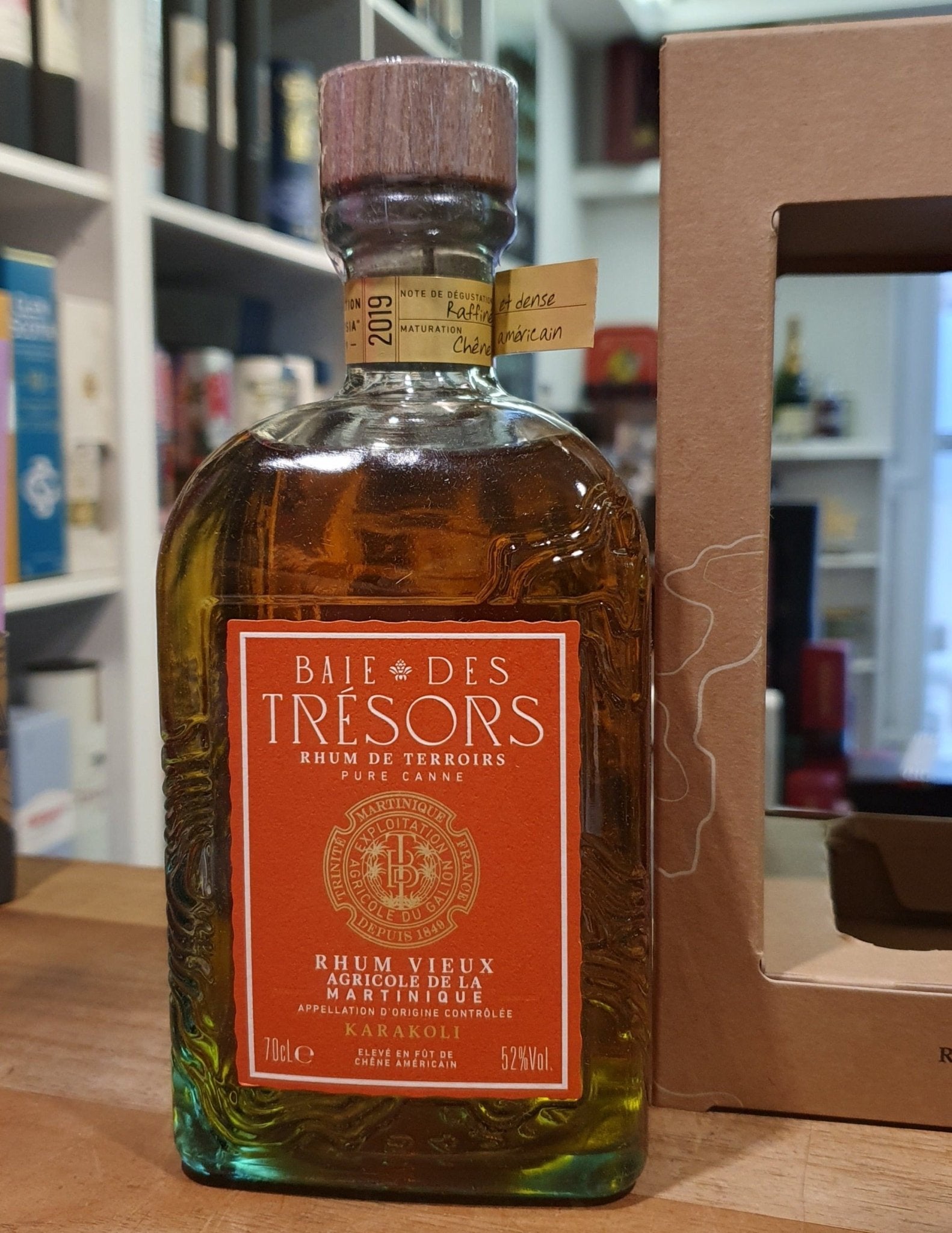 Baie des Tresors Karakoli 2019 52 % vol. 0,7l rum Martinique Rhum Agricole Vieux
