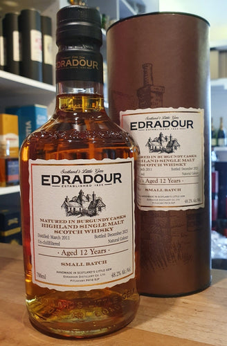 Edradour 2011 2023 Burgundy cask small batch 0,7l Fl 48,2%vol. Highland whisky  #92, 93, 95, 96, 97, 98, 99, 101  limitiert auf  2840 Flaschen  weltweit