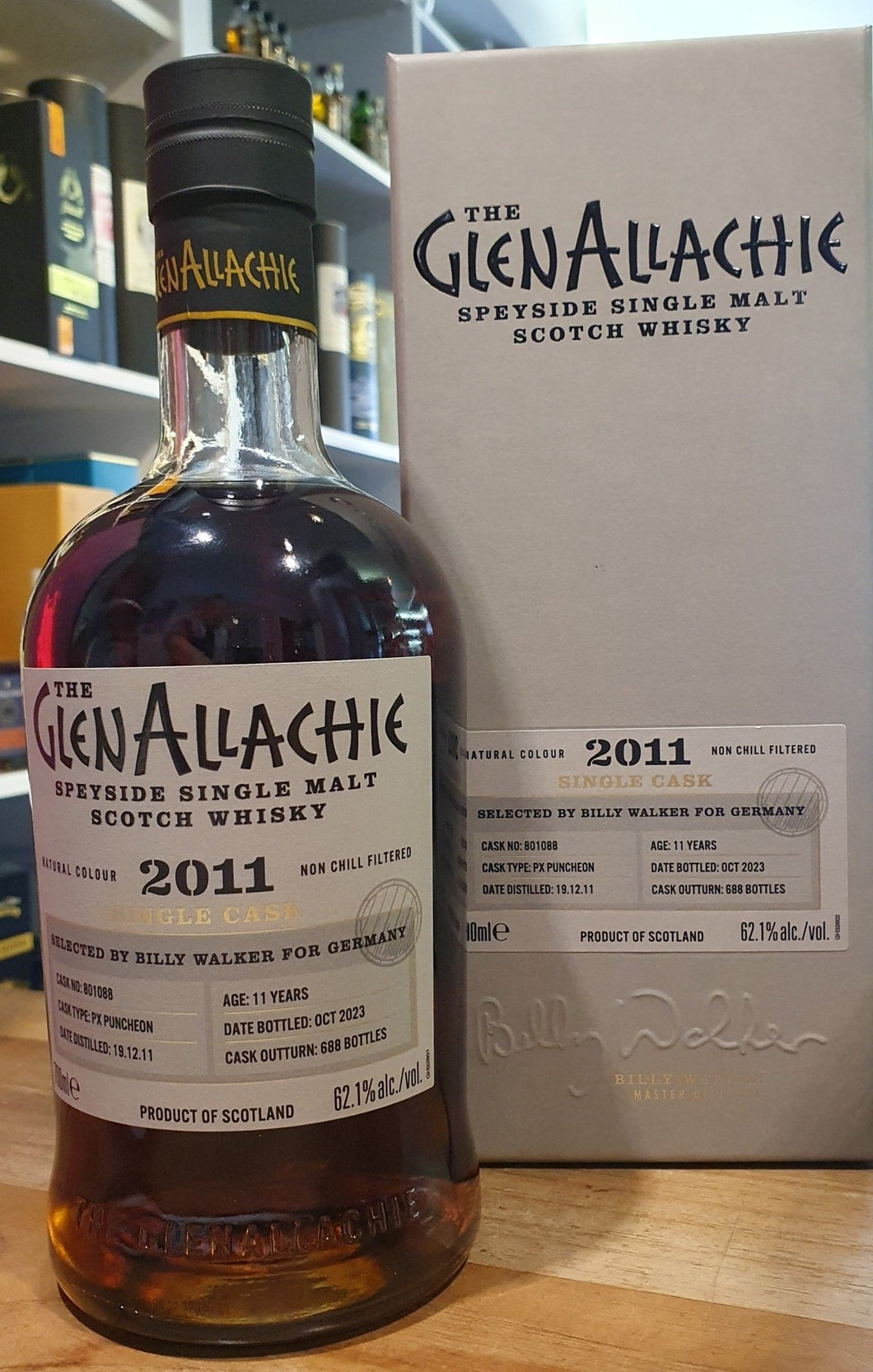 Glenallachie 2011 2023 PX Puncheon cask 62,1 % vol. 0,7l Single Malt Whisky 11y #801088