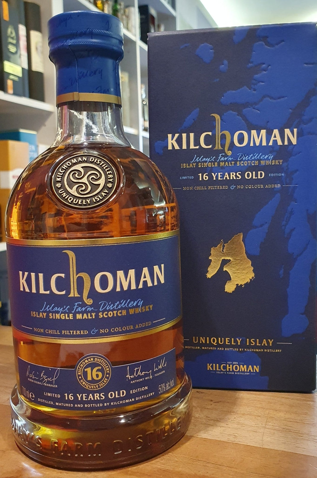 Kilchoman 16 2023 whisky 0,7l 50 % vol. Limited Edition 2023<br><br>nur 5000 Flaschen weltweit 