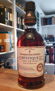 Foursquare Mystique 14 private cask Barbados 62% vol. 0,7l single blended Rum Ex-Bourbon, Ex-Sherry finish  Cask strength  Streng limitiert 