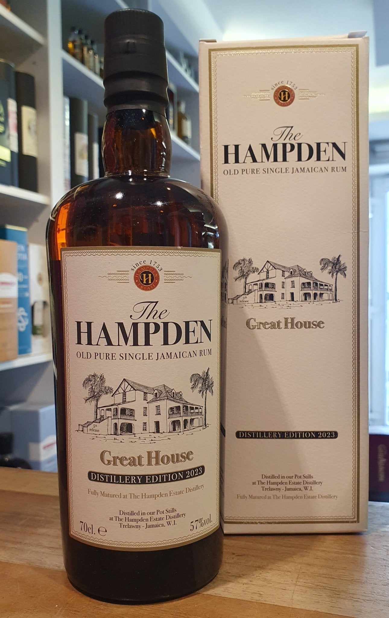Hampden Great House Distillery 2023 Jamaïque 0,7l 57% vol. rhum single cask