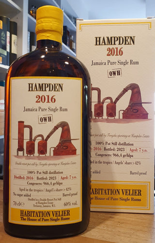 Velier Hampden 2016 2023 OWH Jamaica 60 %vol. 0,7L Rum - inn-out-shop