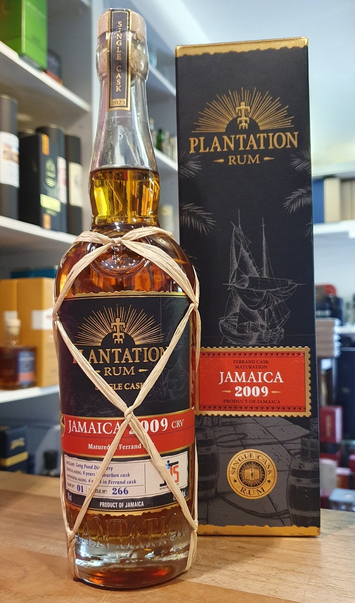Plantation Jamaica 2009 2023 Long Pond crv XO 0,7l 45,6% vol. single cask Rum Fassabfüllung Sonderedition