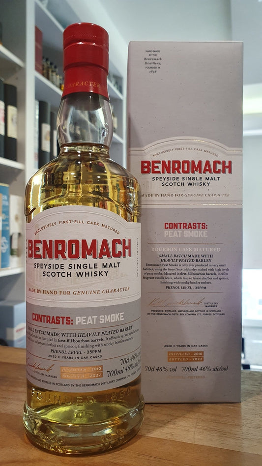 Benromach 2010 2021 Peat Smoke Contrasts 0.7l 46% vol. Whisky