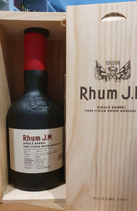 Rhum J.M Millesime 1999 2020 FUT 014 Single Barrel 42,84%vol. 0,5l single Cask #x Rum Agricole Martinique AOC mit Holz box Kiste   limitiert auf 111  Flaschen 