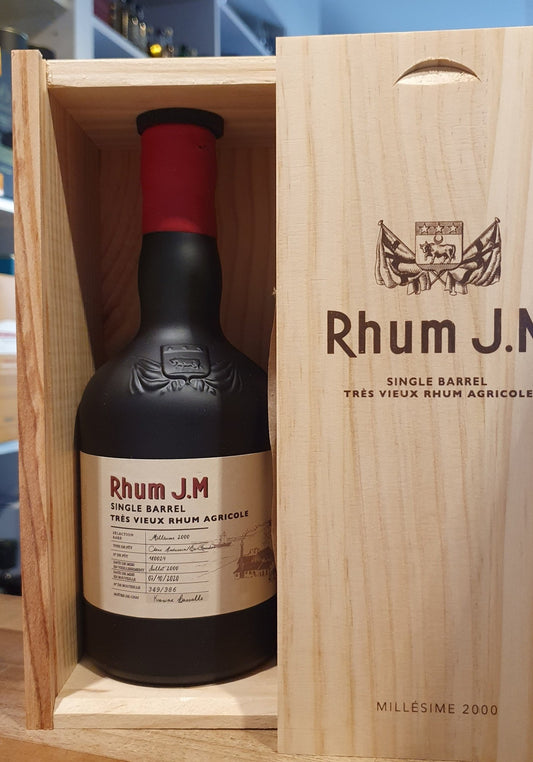 Rhum J.M Millesime 2000 2020 Single Barrel 40,82%vol. 0,5l single Cask #180029 Rum Agricole Martinique