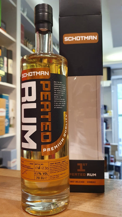 Schotman Rum B1 rašelinový sud po koňaku 0,7l 50% obj. blend 

Limitováno na xx lahví  