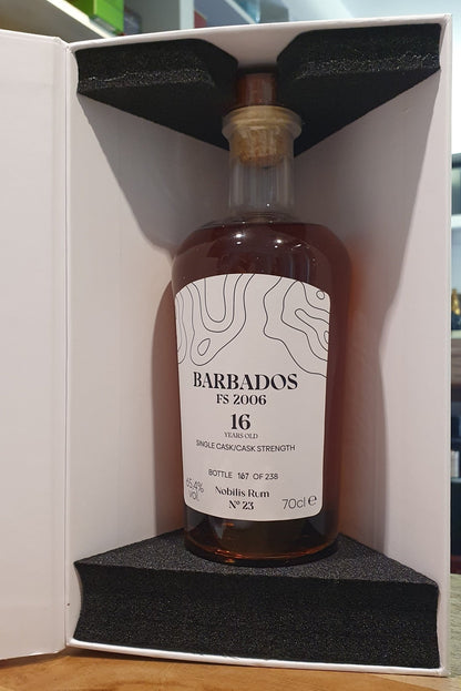 Nobilis Rum Barbados 2006 Foursquare 0,7l #23 65,4% vol.single cask