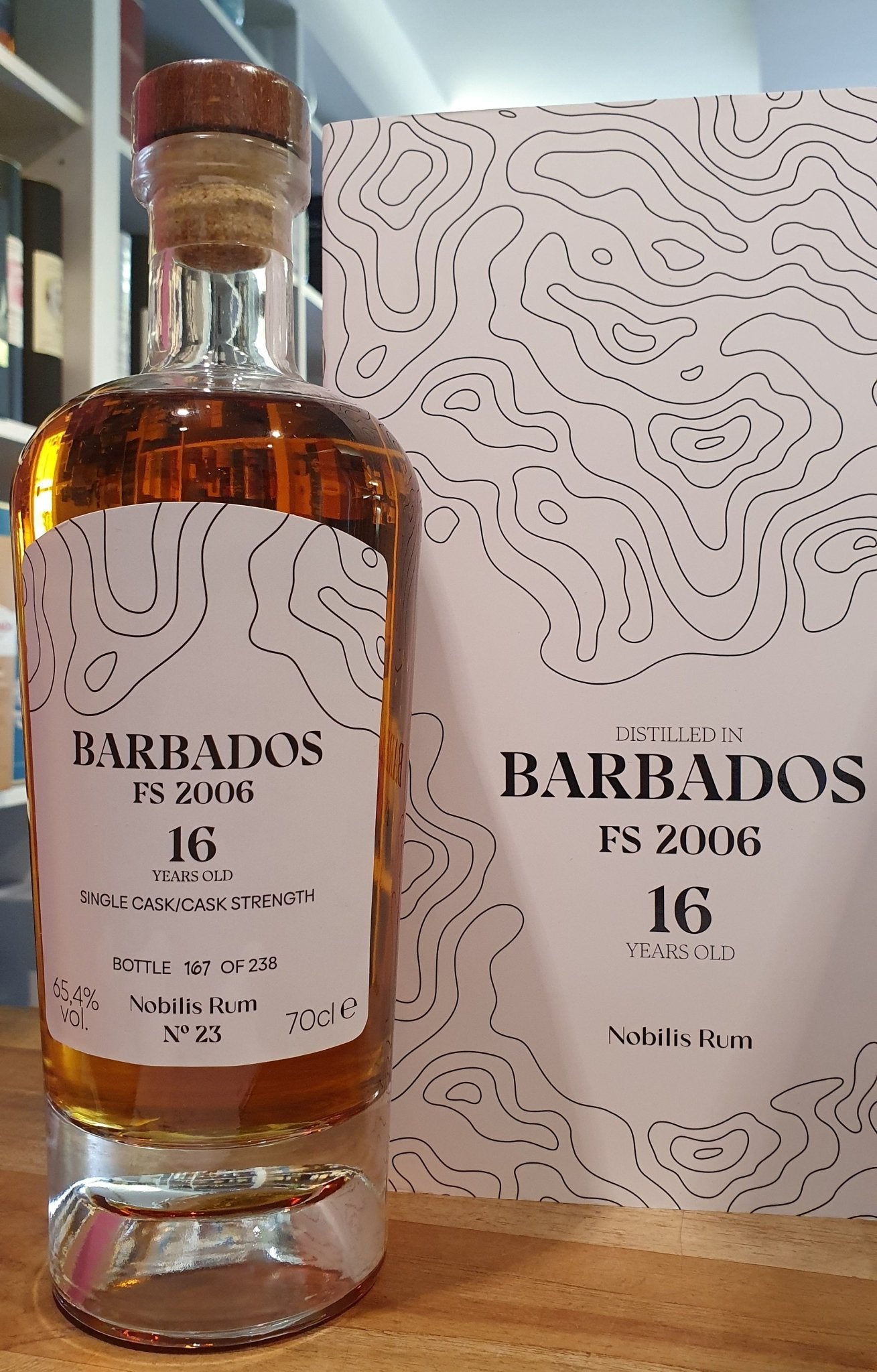 Nobilis Rum Barbados 2006 Foursquare 0,7l #23 65,4% vol.single cask