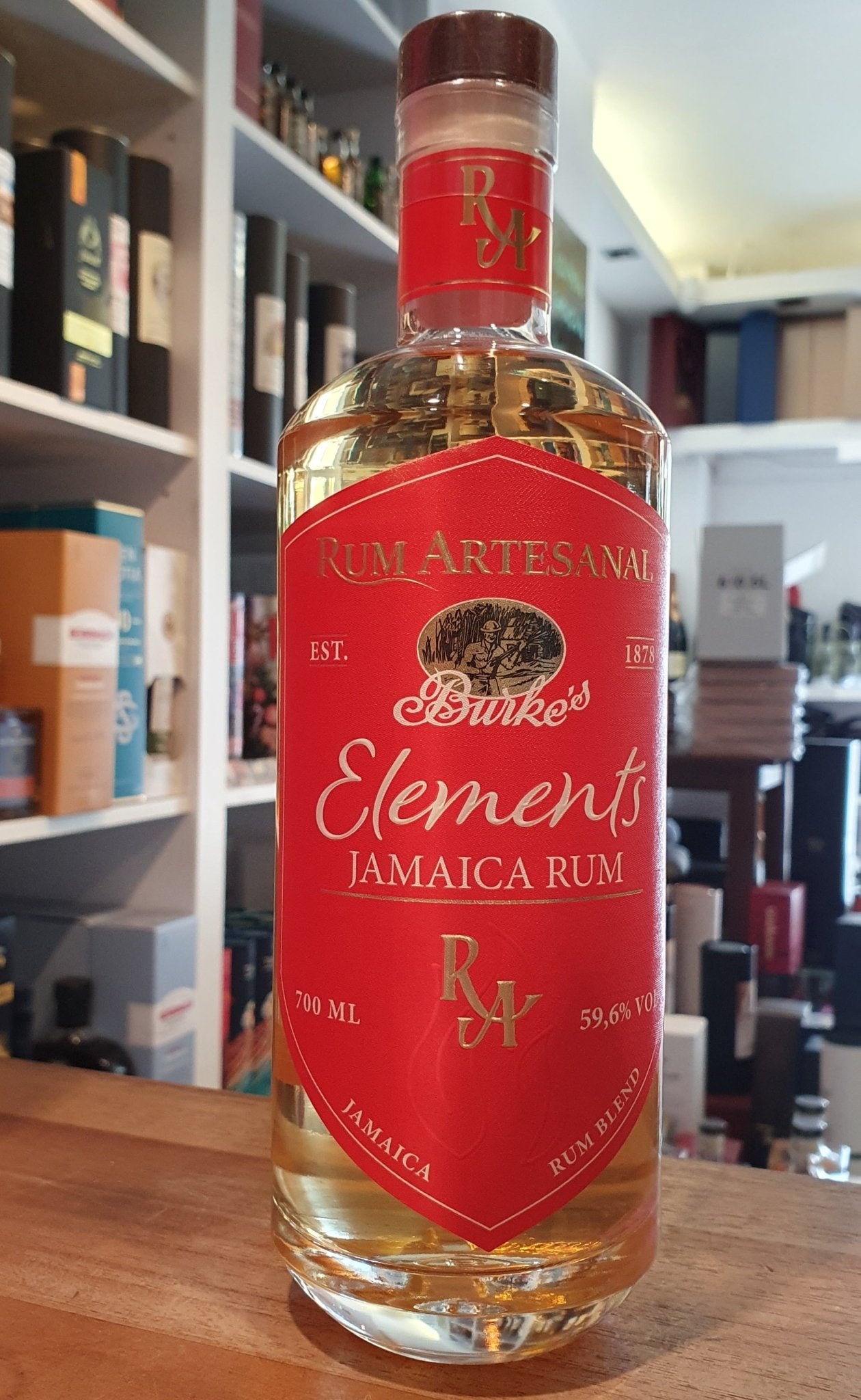 RA Artesanal Burkes Elements II 2024 Feuer limited 0,7l 59,6% vol. Rum