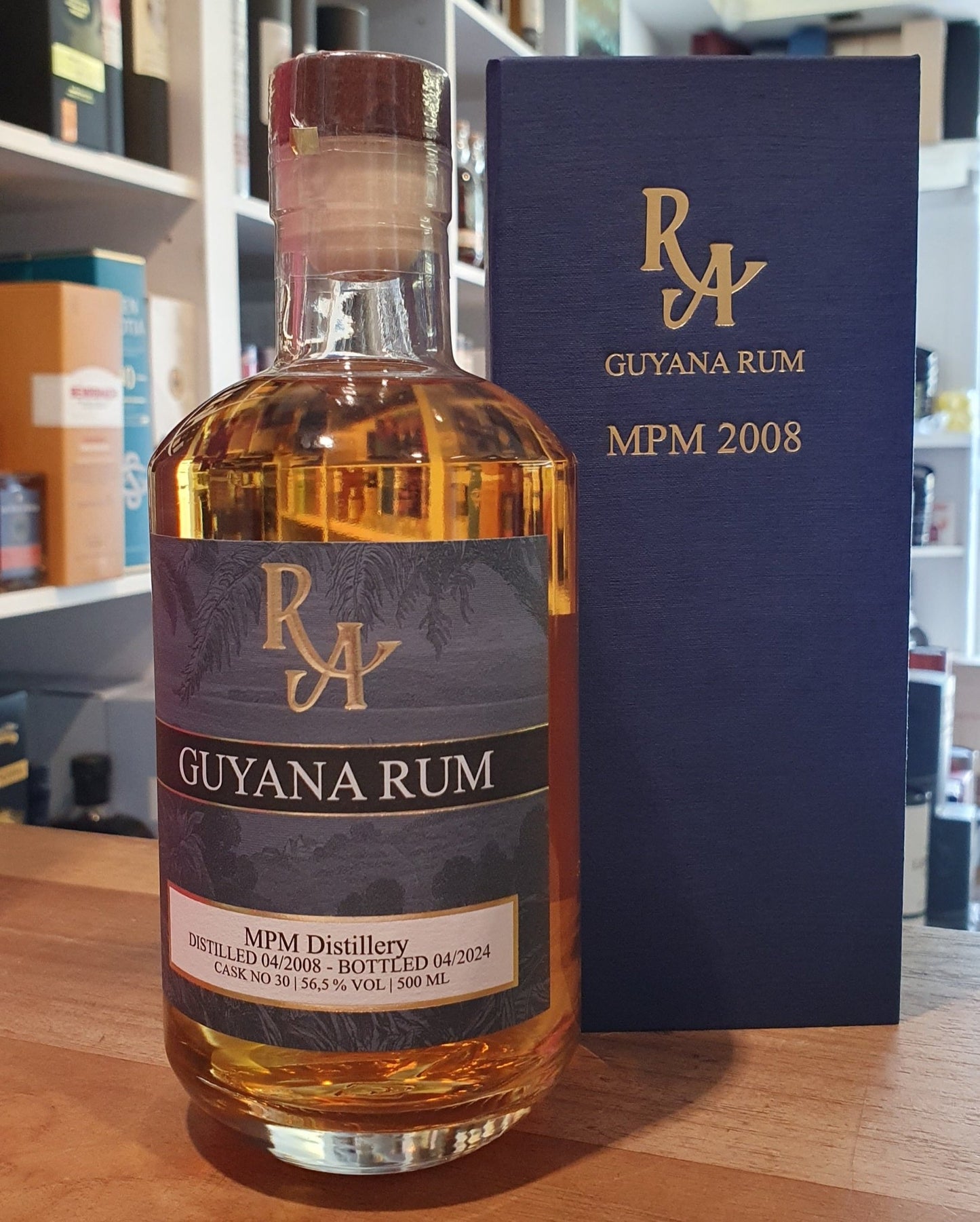 RA Guyana 2008 2024 16y MPM Dist. 0,5l 56,5%vol. #30 Single Cask Rum Artesanal