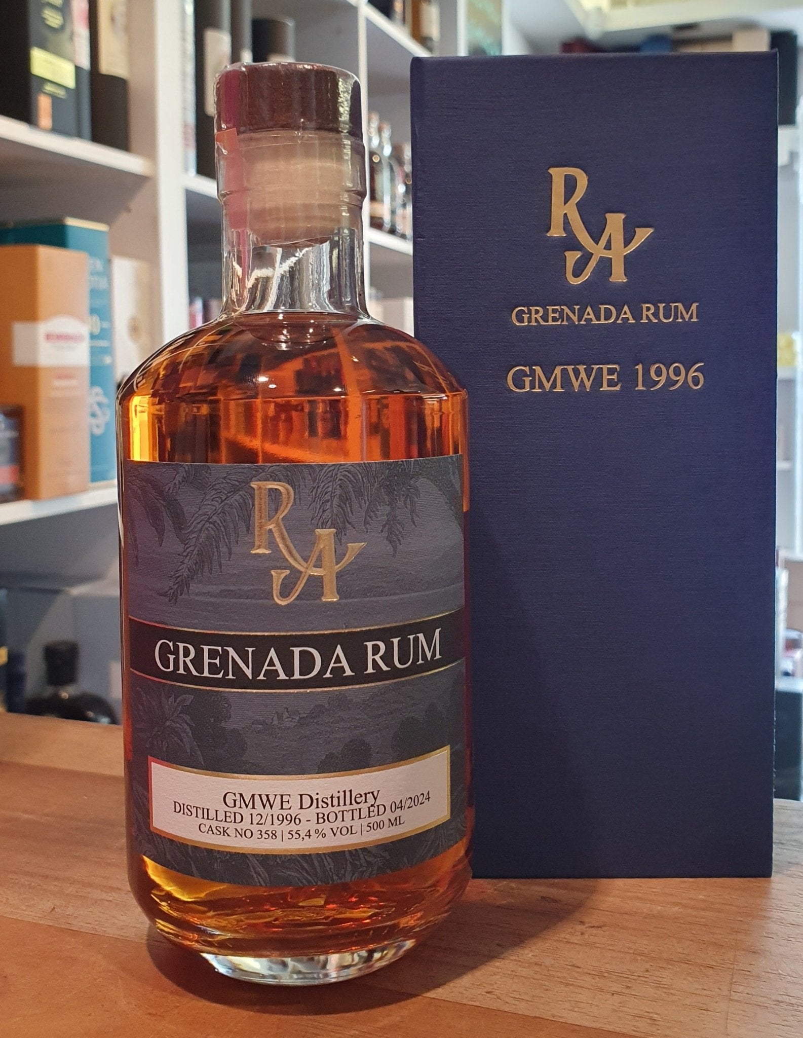 RA Grenada 1996 2024 27y GMWE Dist. 0,5l 55,4%vol. #358 Single Cask Rum Artesanal