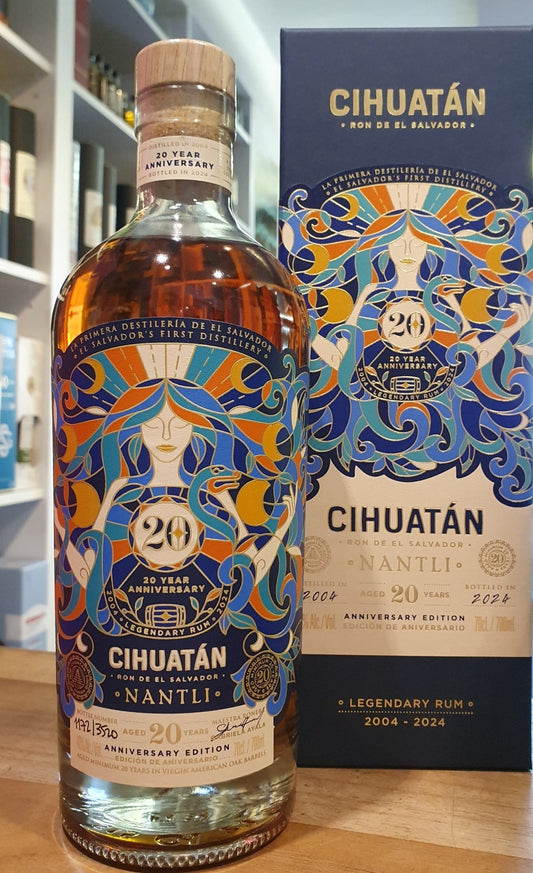 Cihuatan Nantli 2004 2024 ( Mutter ) small batch Rum el salvador 0,7l 40 % vol. 20y old zur 20 th Anniversary Edition