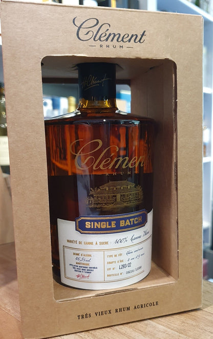 Clement Single Batch 4y9M Blue Cane 46,5% vol. 0,7l rum Rhum from the Antilles