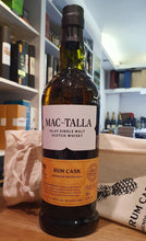 Load image into Gallery viewer, Mac-Talla 2009 feis ile 2024 Rum cask limited edition cask strength Whisky Islay 18 single malt 0,7l 53,7% vol. m.GP Morrison in Jute Sack UK exclusive  limitiert auf 580  Flaschen   Nase:  Gaumen :  Abgang: tropical and juicy, luscious and coastal , soft smokiness, maritime salinity sun-ripened fresh tropical fruit   Friends of Feis Ile 2024 

