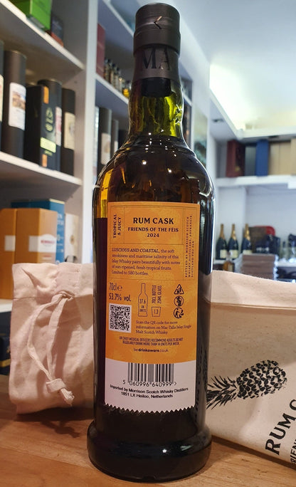 Mac-Talla 2009 feis ile 2024 Rum cask limited edition cask strength Whisky Islay single malt 0,7l 53,7% vol. m.GP Morrison
