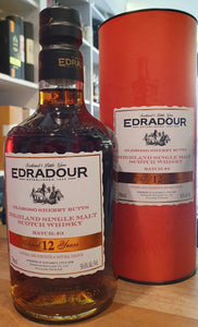 Edradour 2012 2024 12y #3 Oloroso Sherry Butt Cask strength 0,7l Fl 58,6%vol. Highland single malt scotch whisky rote Dose&nbsp; 505 507 508 510 25 26 27&nbsp;  limitiert auf 4517&nbsp; Flaschen
