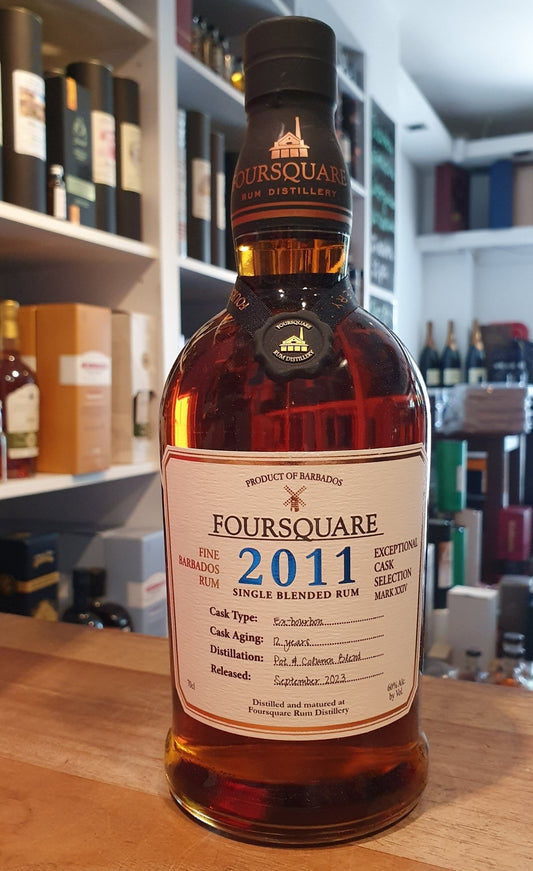 Foursquare 2011 Barbados cask strength 60% vol. 0,7l Rum collection Mark XVII 12 Years. die 18. Exceptional Cask