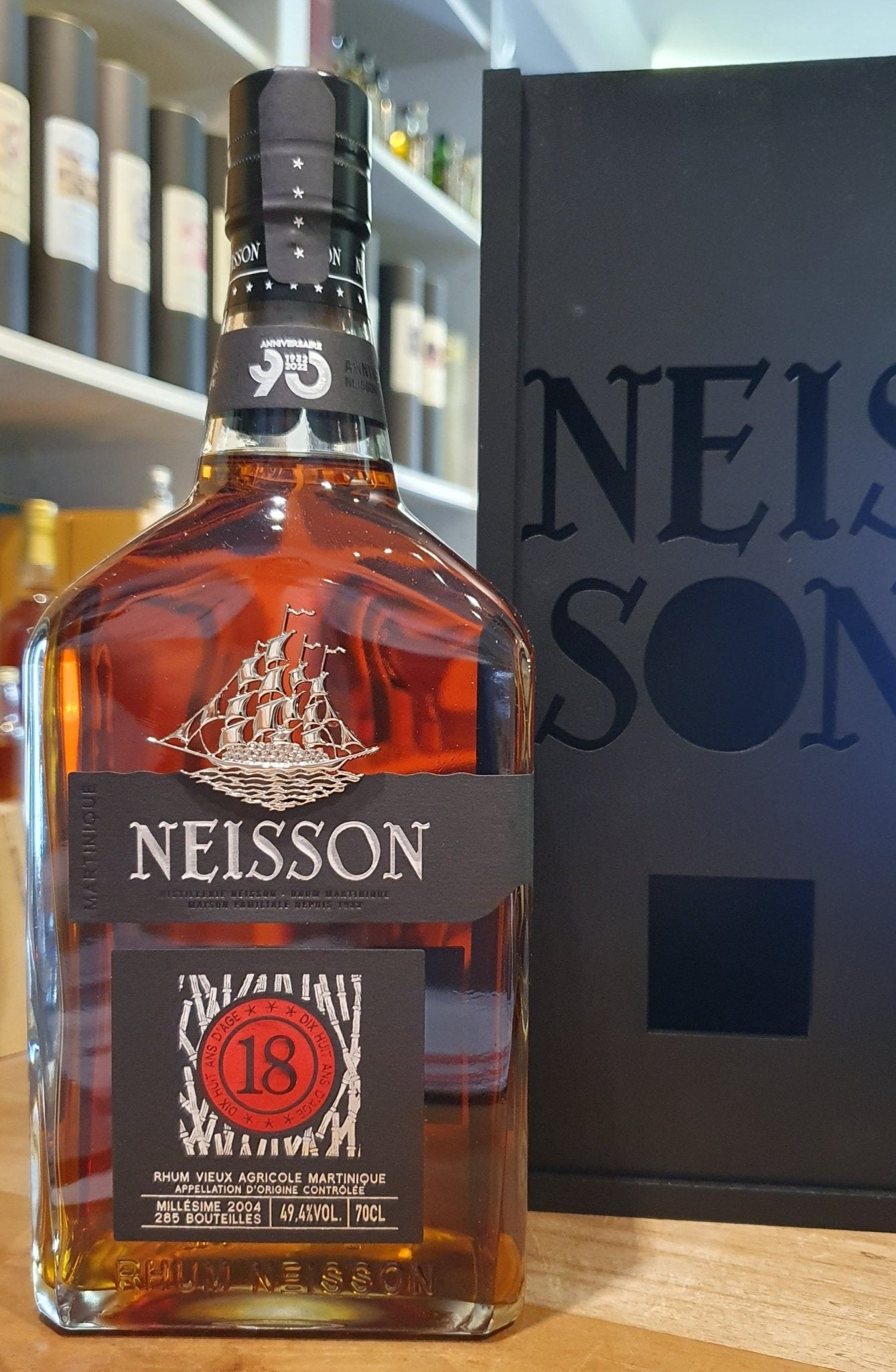 Neisson 18y Vieux 2004 stařený 49,4 % obj. 0,7l v GP Rum Agricole Rhum Martinique AOC
