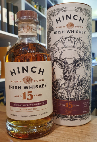 Hinch 15y Oloroso finish Edition 46%vol 0.7l Irischer Whiskey ireland irland irish