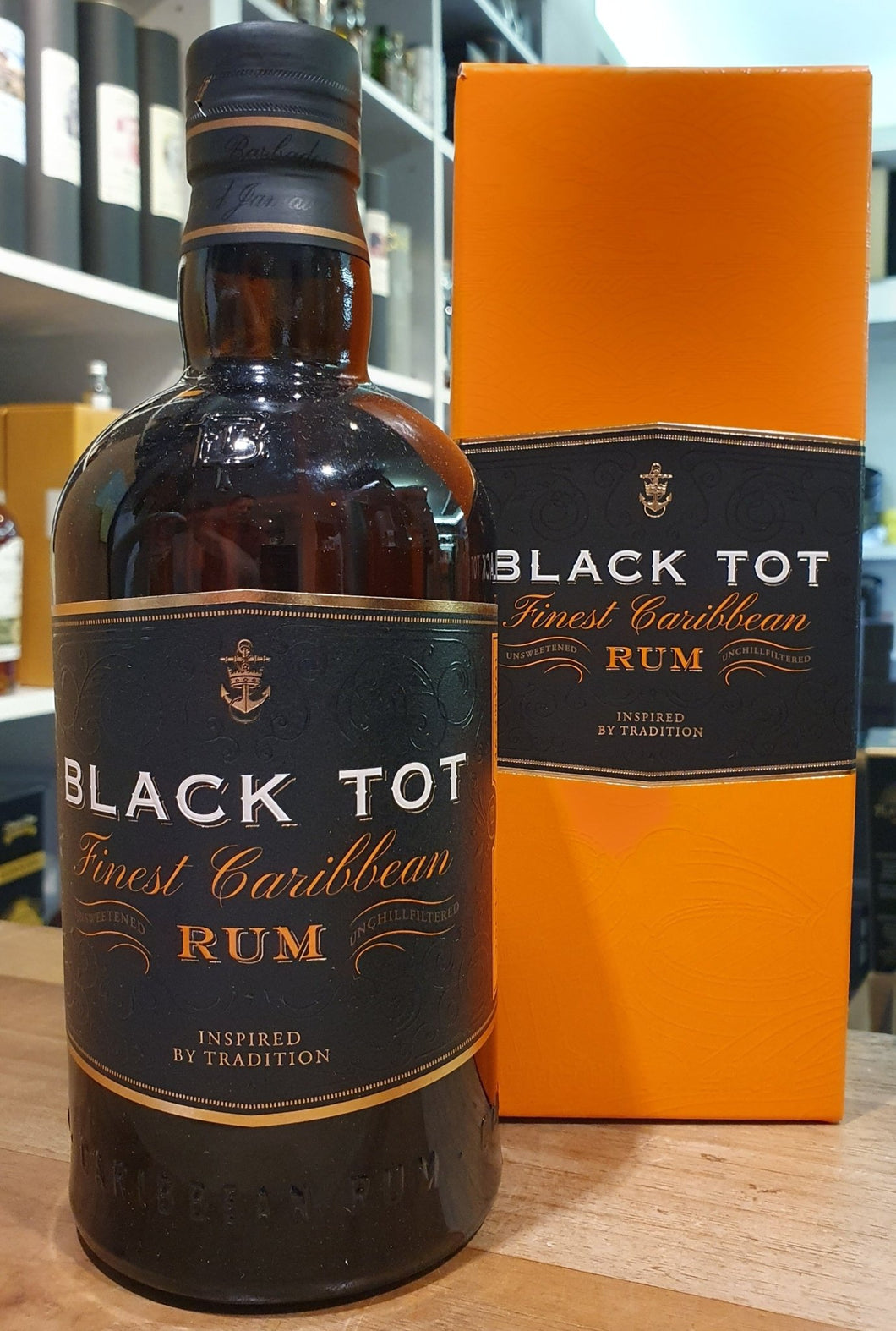 Black Tot Finest Caribbean Rum Guyana, Barbados & Jamaika Premium 46,2 % vol. 0,7L Rum blend