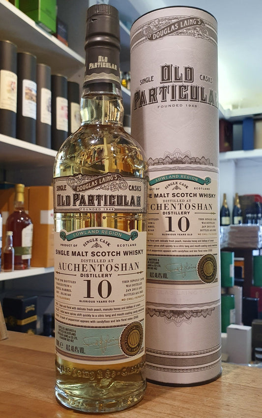 Auchentoshan 2013 2023 10y Old Particular 48,4% vol. 0,7l Whisky Douglas Laing #dl18160