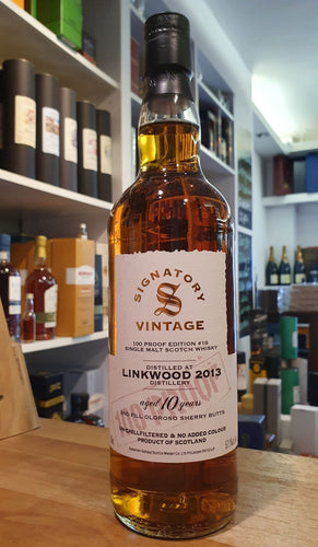 Linkwood 2013 2024 10y 100 PROOF Exceptional Signatory 0,7l 57,1% vol. Whisky #19