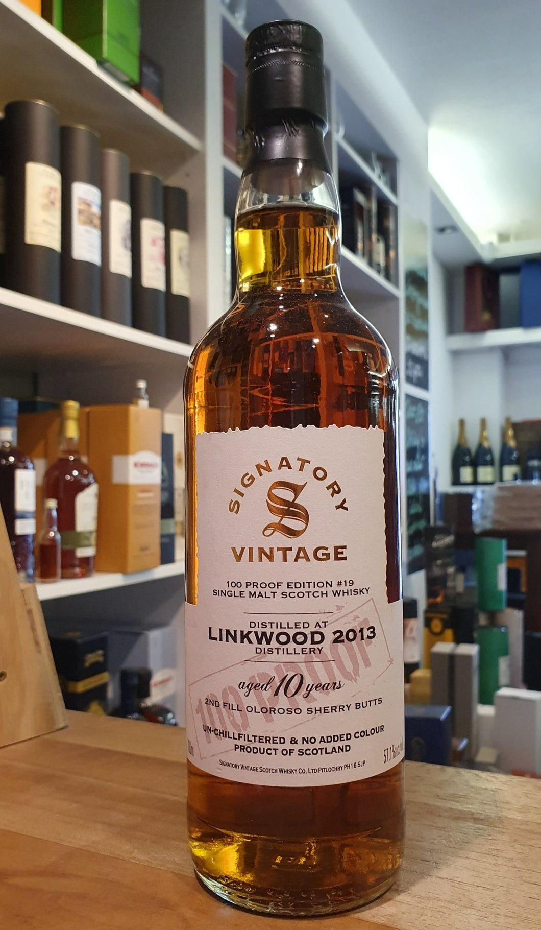 Linkwood 2013 2024 10y 100 PROOF Exceptional Signatory 0,7l 57,1% vol. Whisky #19