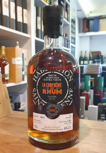 HSE Confrerie du Rhum Cuvee No. 22 2016 2017 2024 Agricole Rum Extra Vieux 48,2% vol. 0,7l Fassstärke